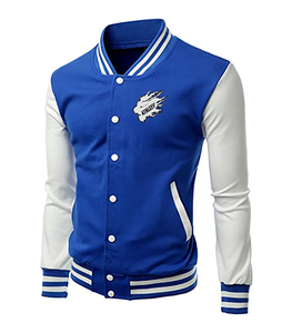 Vestes universitaires en polyester de haute qualité pour hommes Vente en gros en vrac personnalisée Nouveau design de mode Coupe ample Blank Baseball Letterman Manteaux - Product Image 5