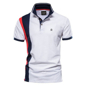 Chemise d'été décontractée pour homme, style sport, brodée, manches courtes, 6XL, 100% coton, infroissable, nouvelle collection, couleur unie - Product Image 4