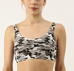 Ensemble de sport pour femme personnalisé OEM, léger, push-up, soutien-gorge de sport et leggings, vêtements de yoga durables, logo personnalisé - Product Image 1