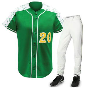 Uniformes de baseball en polyester, nouvelle collection, respirants et confortables, très demandés, personnalisables - Product Image 1