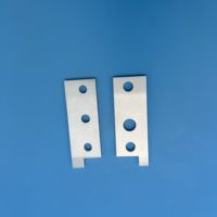 Lame en céramique de zircone à haute résistance (pièces en céramique pour équipement industriel, solutions de découpe, pliage et soudage de précision)