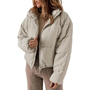 Respirant en gros nouveau matelassé femmes hiver épaissi chaud respirant coton imperméable veste d'hiver pour l'extérieur à vendre - Product Image 4