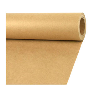 Rollo de papel Kraft recubierto de silicona blanco y marrón de 45GSM y 330GSM, rollo de papel Jumbo Kraft de fábrica, papel de liar personalizado de ancho hecho a medida - Product Image 1
