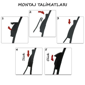 Limpiaparabrisas de coche, escobillas sin marco, sin soporte, tipo U, Universal, de goma suave, de 16 a 28 de Metal, venta al por mayor - Product Image 6