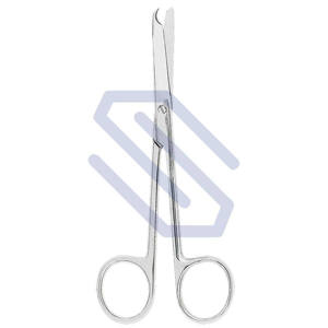 Tijeras para vendajes y ligaduras de acero inoxidable de 13 cm Spencer Medical, instrumentos quirúrgicos básicos, con certificación CE - Product Image 1