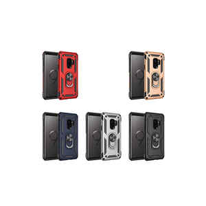 Coque de protection antichoc de luxe SAFA Vega Series pour Samsung Galaxy S9, en silicone liquide avec design doublé - Product Image 4