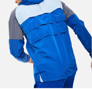 Último diseño personalizado 2025-26 hombres chándal personalizado al por mayor hombres en blanco nylon cortavientos chándal con servicio OEM - Product Image 2