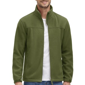 Chaqueta de Forro Polar Casual de Invierno para Hombre, de Alta Calidad, Color Sólido, Abrigo de Lana Polar, Cierre de Cremallera, Bolsillos Laterales, Impermeable - Product Image 5