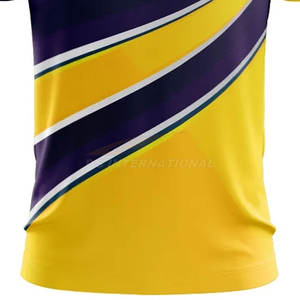 Polo sublimation personnalisé en usine Polo de golf pour hommes vêtements de sport d'équipe en polyester à séchage rapide polos avec logo personnalisé - Product Image 4