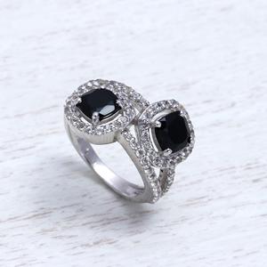 Unique Design <b>Black</b> <b>Onyx</b> Gemstone <b>Ring</b> 925 Solid Sterling Silver <b>Ring</b> Fine Jewelry For Women <b>Black</b> Healing Crystal <b>Ring</b> For Gift - Product Image 1