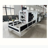 Tuyau rigide lisse de machine d'extrusion de tuyau flexible ondulé naturel de gaz du HDPE pp PPR vis simple/simultanée faisant des machines