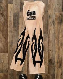 OEM Manufacturer <b>Distressed</b> Embroidery And Acid Wash <b>Top</b> Trending Tracksuit Cotton Fleece Premium Quality Tracksuit 500 GSM - Product Image 1