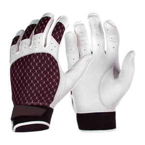 Guantes de Béisbol de Cuero de la Mejor Calidad OEM ODM para Hombres y Mujeres, con Cierre de Gancho y Bucle, para Softbol y Campo al Aire Libre, Ambidiestros - Product Image 1
