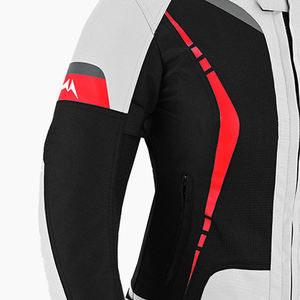 Veste de course moto personnalisée en matériau Cardura léger pour unisexe - Respirante, séchage rapide, protection pour le motocross, utilisation en extérieur - Product Image 3