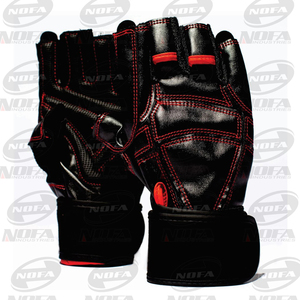 Men and Women's Dumbbell Half-Finger Fitness Gloves Non-Slip Breathable Leather for <b>Weight</b> Lifting Sports Gym for Outdoor Use - Product Image 5