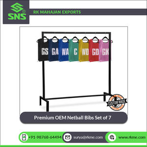 Eksportir India dari kain poliester Netball, dapat merenggang & bernapas kualitas tinggi 0f 7 untuk latihan & pertandingan Netball - Product Image 6
