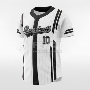 Maillot de baseball personnalisé respirant de qualité professionnelle à prix bas, grande taille, imprimé, 100% polyester, vente directe d'usine - Product Image 4