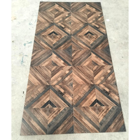 Luxus Modern Style 600x1200mm Holz optik Glasiertes Porzellan Matt Finish Fliesen Anti-Rutsch-Boden Teppich Design Holz muster Villen