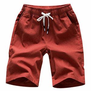 Pantalones cortos para correr hechos a medida para hombre patrón sólido poliéster entrenamiento diseñador Fitness correr entrenamiento gimnasio deportes pantalones cortos - Product Image 4