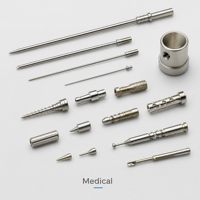 Pièces usinées CNC suisses de précision, composants tournés en acier inoxydable, sur mesure OEM