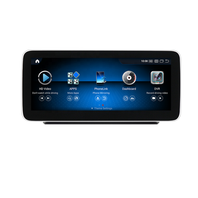 MEKEDE 12.5" 4G Plus Android 8 Core 4G+64G Car Video DVD Audio Player for Benz GLC Class W250 15-19 WIFI 4G LTE GPS BT