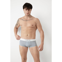Calzoncillos Bóxer para Hombre, Ultra Suaves y Transpirables, 100% Algodón, Corte Medio, Diseño Sin Costuras, Paneles de Malla Ventilada, Gestión de la Humedad, Ecológicos