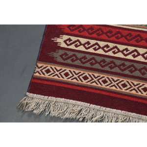 Turkish <b>Runner</b> Rug, 2.6x8 ft Vintage Rug, <b>Red</b> Wool Rug - Product Image 3