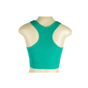 Soutien-gorge de sport sexy pour femmes, décolleté plongeant, push-up, soutien-gorge de fitness avec rembourrage et tissu extensible respirant pour les entraînements - Product Image 2