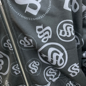 เสื้อฮู้ดผลิตตามสั่งสำหรับผู้ชายและผู้หญิงพิมพ์ลายด้วยหน้าจอพิมพ์ลายปักหรือพัฟ - Product Image 5