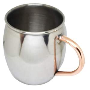 Juego de 4 tazas de mula de cobre hechas a mano, textura martillada, multiuso con asa, tapa a prueba de fugas, aislamiento al vacío, taza de café - Product Image 2