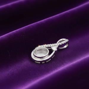 Jessica Creation 18K Gold 8mm Bezel Blank Cup Close Back Bead Caps Pendant <b>Ashes</b> Resin Work Breastmilk Jewelry Component Cubic - Product Image 4