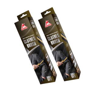 Wooden Fabric Clothes Brush Remove Dust Dirt From Coat Cushion Fabric Multi Purpose Use At Home Travel Malaysia Trusted Supplier - Product Image 2