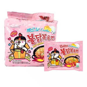 บะหมี่กึ่งสำเร็จรูปรสเผ็ด140กรัมบะหมี่คาโบนาร่าบะหมี่ราเมน - Product Image 1