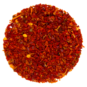 <span class=keywords><strong>Peperone</strong></span> Rosso Biologico Tritato Planteon, Granuli 3-3mm |   Certificato HACCP |   Grado Alimentare |   Confezione sfusa da 25 kg |   Durata di conservazione 12 mesi - Product Image 1