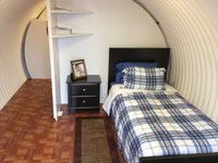 Búnker nuclear subterráneo personalizado de 20 pies, habitación segura, procesamiento de casa segura, búnker de estructura de acero metálico