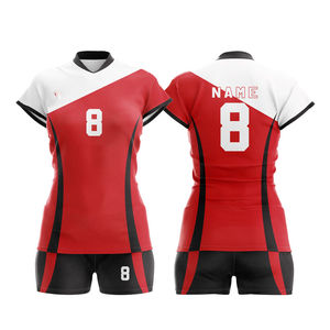 Conception personnalisée d'uniformes de volley-ball pour hommes Nouveau style d'uniformes d'équipe - Product Image 2