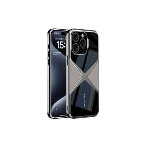 Étui de luxe ultra-fin ASMA X-Pro en PC + cuir pour iPhone 15 Pro Max avec fente pour cartes et protection de l'appareil photo, compatible avec iPhone 7 Plus 8 - Product Image 1