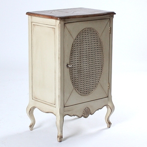 Armarios Infantiles Modelo 2614, Hechos de Madera y Ratán, Diseño Moderno y Elegante - Product Image 2