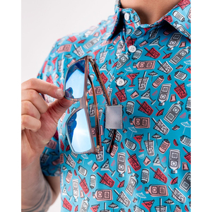 2024 diseño personalizado que absorbe la humedad por todas partes, camisetas de Golf para hombres, Polo de Golf de secado rápido de gran tamaño para hombres, algodón de talla grande - Product Image 3