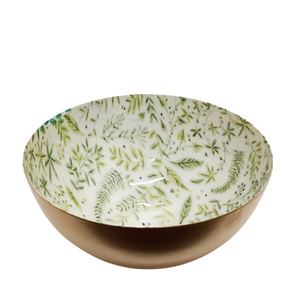 Vajilla redonda moderna hecha a mano, utensilios de cocina de metal de hierro y latón ecológicos con pegatina para embalaje de cartón de fiestas - Product Image 1