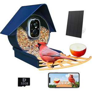 JH-Mech Caméra d'identification pour mangeoire d'<span class=keywords><strong>oiseaux</strong></span> avec panneau solaire Capture automatique d'<span class=keywords><strong>oiseaux</strong></span> Vidéos Full Hd Mangeoire à <span class=keywords><strong>oiseaux</strong></span> intelligente Ai - Product Image 4