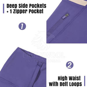 Nouveauté Meilleures ventes Pantalons d'équitation pour femmes à taille haute élastiques Jodhpur & Culottes Respirants Séchage rapide - Product Image 4