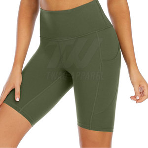 Pantalones cortos de compresión de secado rápido con ajuste de apoyo para el entrenamiento diario Pantalones cortos de compresión ajustados - Product Image 1