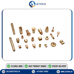 ชิ้นส่วนกลึง CNC ทองเหลืองปรับแต่งได้ความแม่นยำสูงส่วนประกอบจากอินเดีย - Product Image 5