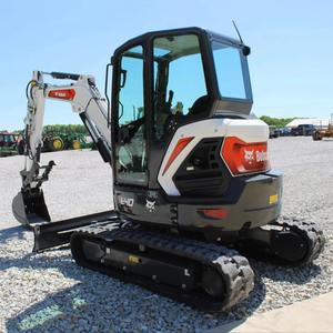 Miniexcavadora Hidráulica Usada Bobcat E40 de 12 Toneladas para Construcción, con Motor y Caja de Cambios, Máquina Excavadora de Orugas - Product Image 5