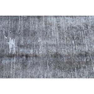 พรมวินเทจลายออมเบร์สีเทา ขนาด 3.1x7.2 ฟุต (93x219 ซม.) สไตล์ตุรกี - Product Image 5