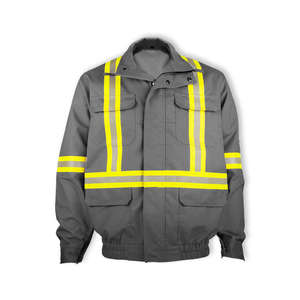 Veste Nomex personnalisée pour soudeur Vêtements de travail ignifuges réfléchissants de sécurité, ignifuges et imperméables FR - Product Image 3