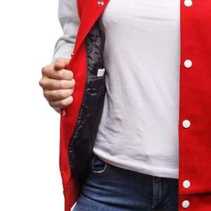 Veste universitaire personnalisée vestes pour femmes Letterman avec matériaux de haute qualité en polyester vestes universitaires pour femmes - Product Image 4