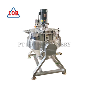 Olla planetaria encamisada LOB 500L adecuada para industrias como la de la elaboración de queso y mayonesa - Product Image 5