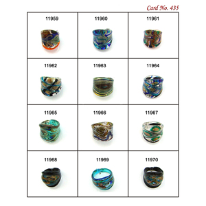 Perles de verre au chalumeau en cristal de qualité supérieure pour la fabrication de bracelets Perles d'anneau de haute qualité au design unique pour la fabrication de bijoux - Product Image 2